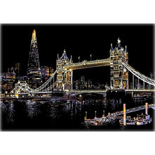 Lade das Bild in den Galerie-Viewer, Kratzbild &quot;Tower Bridge&quot;
